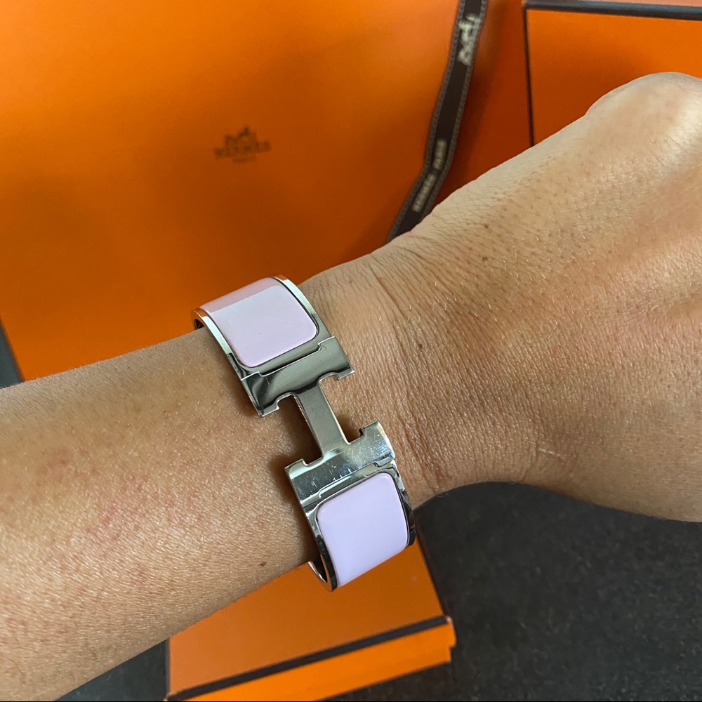 Hermès Clic Clic Bracelet Wide Enamel